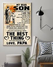 MY DEAR SON - LOVE PAPA 11x17 Poster lifestyle-poster-1
