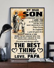 MY DEAR SON - LOVE PAPA 11x17 Poster lifestyle-poster-2