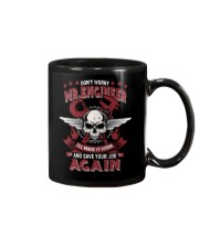 Machinist Not Worry Engineer Save Your Job Again Mug tile