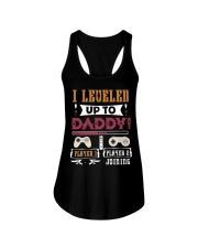 Leveled up to Daddy-VintageGamer-Promoted to Daddy Ladies Flowy Tank thumbnail