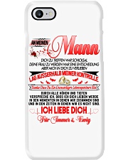 AN MEINEN MANN - ICH LIEBE DICH Phone Case thumbnail