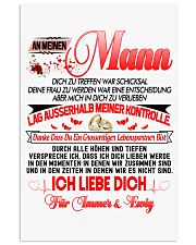 AN MEINEN MANN - ICH LIEBE DICH 11x17 Poster thumbnail