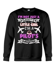 Mens Pilot Dad I'm Not Just Daddy Daughter Gifts Crewneck Sweatshirt thumbnail