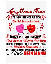AN MEINE FRAU - DEIN MANN 11x17 Poster thumbnail