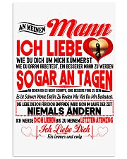 AN MEINEN MANN - Ich Liebe Dich 11x17 Poster thumbnail