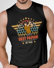Best Papaw By Par Daddy Father's Day Sleeveless Tee garment-tshirt-tanktop-detail-front-chest-01