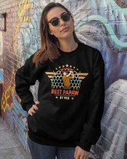 Best Papaw By Par Daddy Father's Day Crewneck Sweatshirt lifestyle-unisex-sweatshirt-front-3