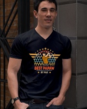Best Papaw By Par Daddy Father's Day V-Neck T-Shirt lifestyle-mens-vneck-front-2