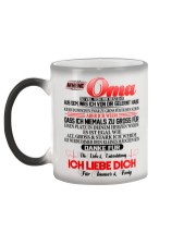 AN MEINE OMA Color Changing Mug color-changing-left