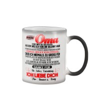 AN MEINE OMA Color Changing Mug color-changing-right