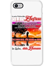 AN MEINE EHEFRAU - DEIN EHEMANN Phone Case thumbnail