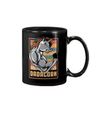 Dadacorn Unicorn Muscle Baby FathersDay Mug tile