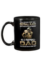 Behind Every Football Player is A Football Dad Mug back