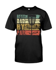 Best Dad By Par Funny Disc Golf Gift For Men Dad Premium Fit Mens Tee tile