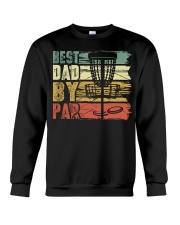 Best Dad By Par Funny Disc Golf Gift For Men Dad Crewneck Sweatshirt tile