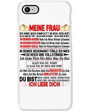 AN MEINE FRAU - ICH LIEBE DICH Phone Case tile