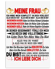 AN MEINE FRAU - ICH LIEBE DICH Vertical Poster tile