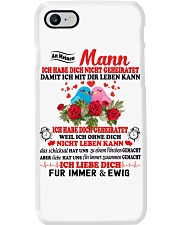 AN MEINEN MANN - FUR IMMER UND EWIG Phone Case thumbnail