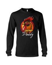 Chicken Daddy Chicken Dad Farmer Farmer Father Day Long Sleeve Tee thumbnail