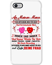 AN MEINEN MANN - DEINE FRAU Phone Case thumbnail