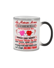 AN MEINEN MANN - DEINE FRAU Color Changing Mug color-changing-right