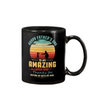 Happy Father's Day to Amazing Step-Dad Mom Mug tile
