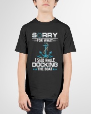 Boating Sorry For What Said While Docking The Boat Youth T-Shirt garment-youth-tshirt-front-01