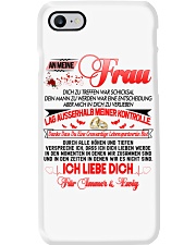 AN MEINE FRAU - ICH LIEBE DICH Phone Case thumbnail