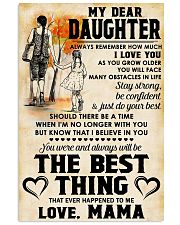 MY DEAR DAUGHTER - LOVE MAMA 11x17 Poster front