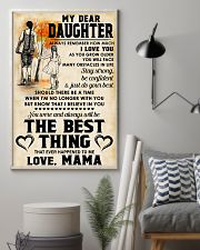MY DEAR DAUGHTER - LOVE MAMA 11x17 Poster lifestyle-poster-1