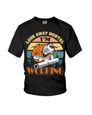 Welder Shirts Look Away Mortal I'm Working Welding Youth T-Shirt thumbnail