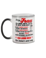 AN MEINE FRAU Color Changing Mug color-changing-left