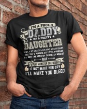 Proud Daddy of a Pretty Daughter Father's Day Classic T-Shirt apparel-classic-tshirt-lifestyle-26