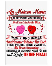 AN MEINEN MANN - DEINE FRAU 11x17 Poster thumbnail