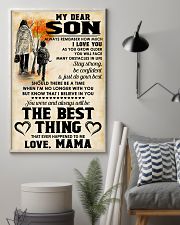 MY DEAR SON - LOVE MAMA 11x17 Poster lifestyle-poster-1