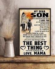 MY DEAR SON - LOVE MAMA 11x17 Poster lifestyle-poster-3