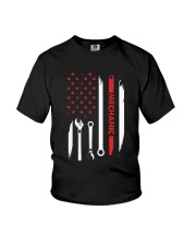 Mechanic Engineer Mechanist Garage Youth T-Shirt thumbnail