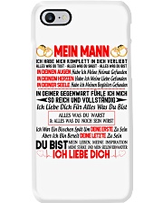 AN MEINEN MANN - ICH LIEBE DICH Phone Case thumbnail