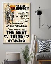 MY DEAR GRANDDAUGHTER - Love GRANDPA 11x17 Poster lifestyle-poster-1