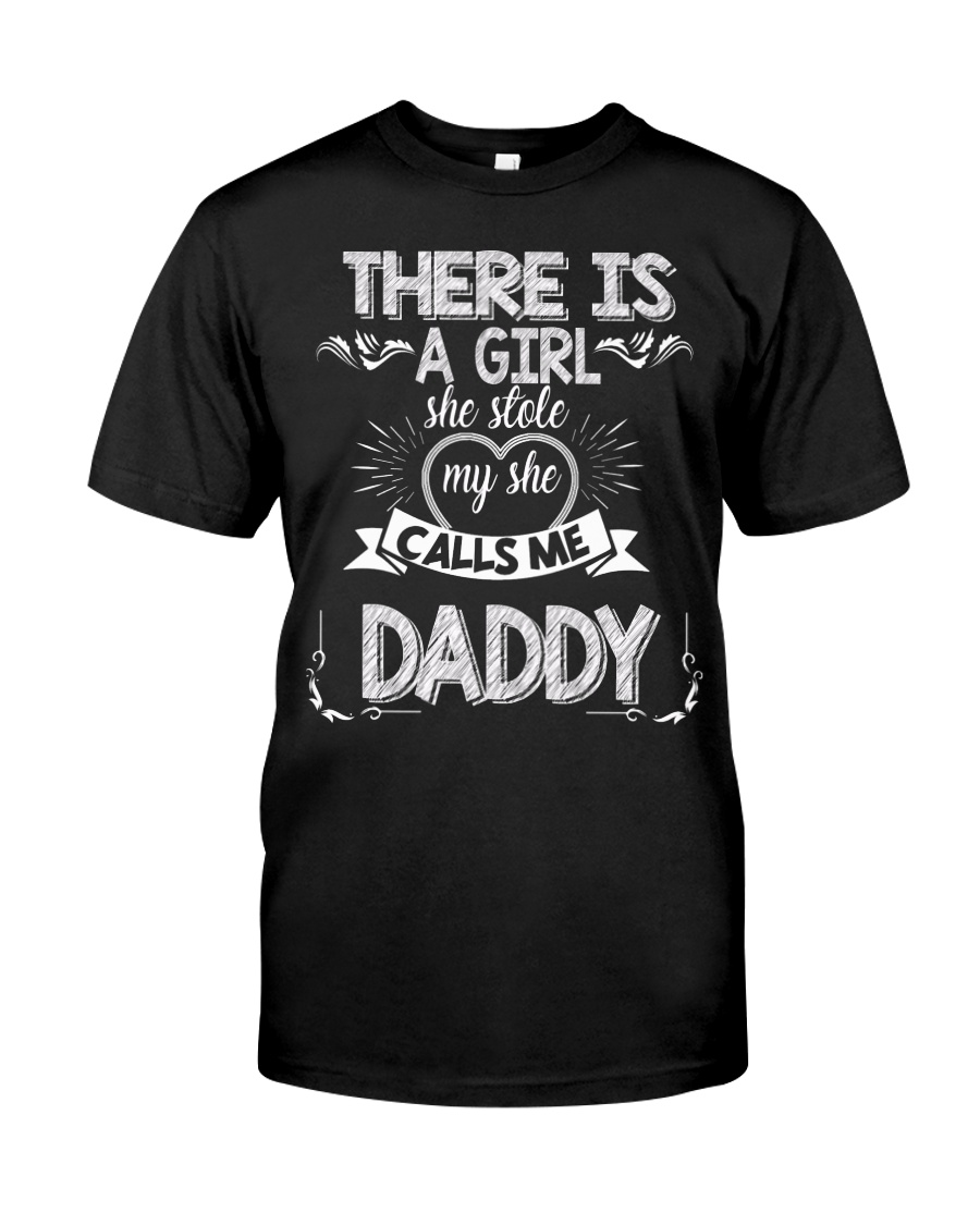 Fathers Day for Dad from Daughter New Dad Tee Classic T-Shirt