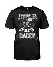 Fathers Day for Dad from Daughter New Dad Tee Classic T-Shirt front
