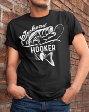 Weekend Hooker Fishing Lovers Fisher Gift Classic T-Shirt apparel-classic-tshirt-lifestyle-26