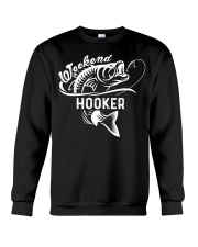 Weekend Hooker Fishing Lovers Fisher Gift Crewneck Sweatshirt thumbnail