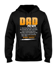 Christian Dad Definition Fathers Day Hooded Sweatshirt thumbnail