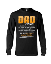 Christian Dad Definition Fathers Day Long Sleeve Tee thumbnail