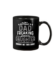 I'm A Proud Dad Freaking Awesome Daughter Mug tile