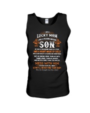 A Lucky Mom I Have A Freaking Awesome Son Family Unisex Tank tile