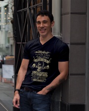 Machinist Shirt My Craft Allows to Build Anything V-Neck T-Shirt lifestyle-mens-vneck-front-1