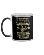 Machinist Shirt My Craft Allows to Build Anything Color Changing Mug color-changing-left