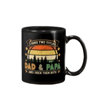 Mens I Have Two Titles Dad And Papa Mug thumbnail